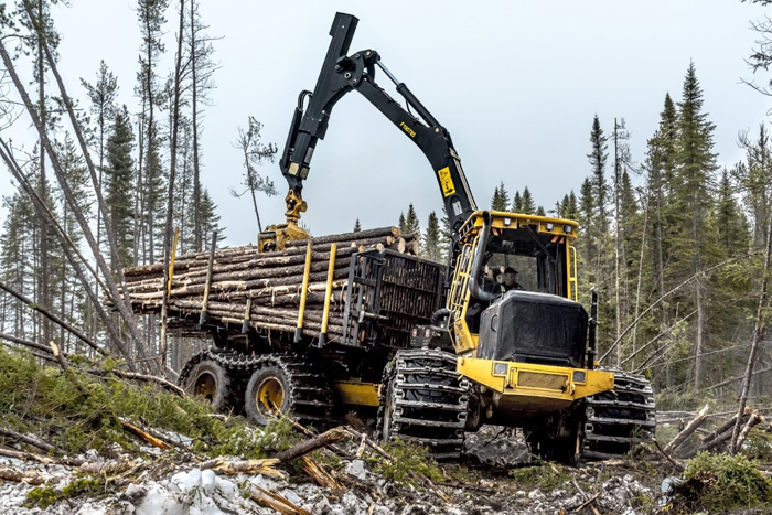 Варто знати, що лісозаготівельники виробляють не деревину, а лісові матеріали за встановленими стандартами. Фото з сайту youtube.com