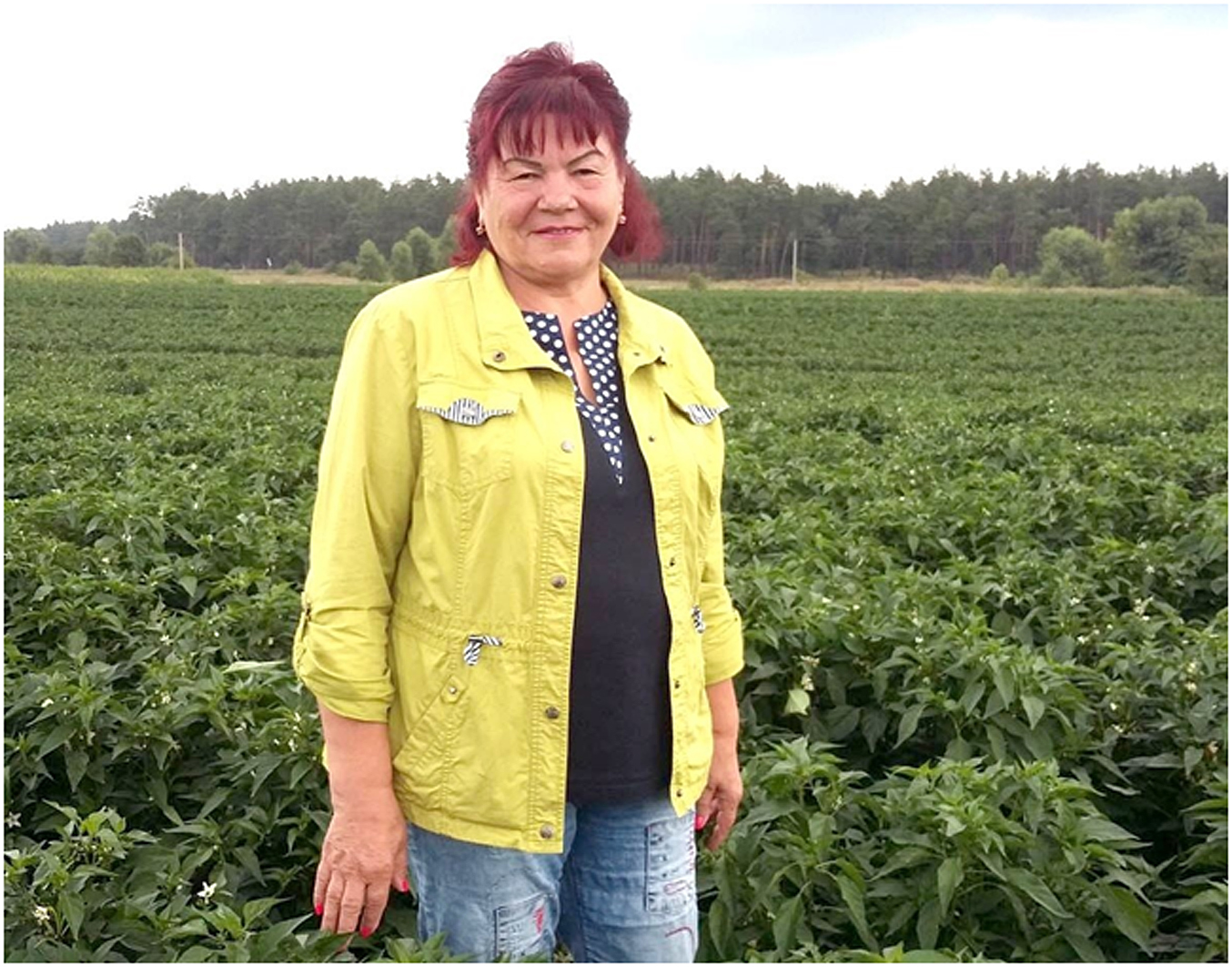 Керівниця фермерського господарства Надія Кім вірить у свою щасливу зірку на українському небосхилі. Фото з сайту zoloto.city