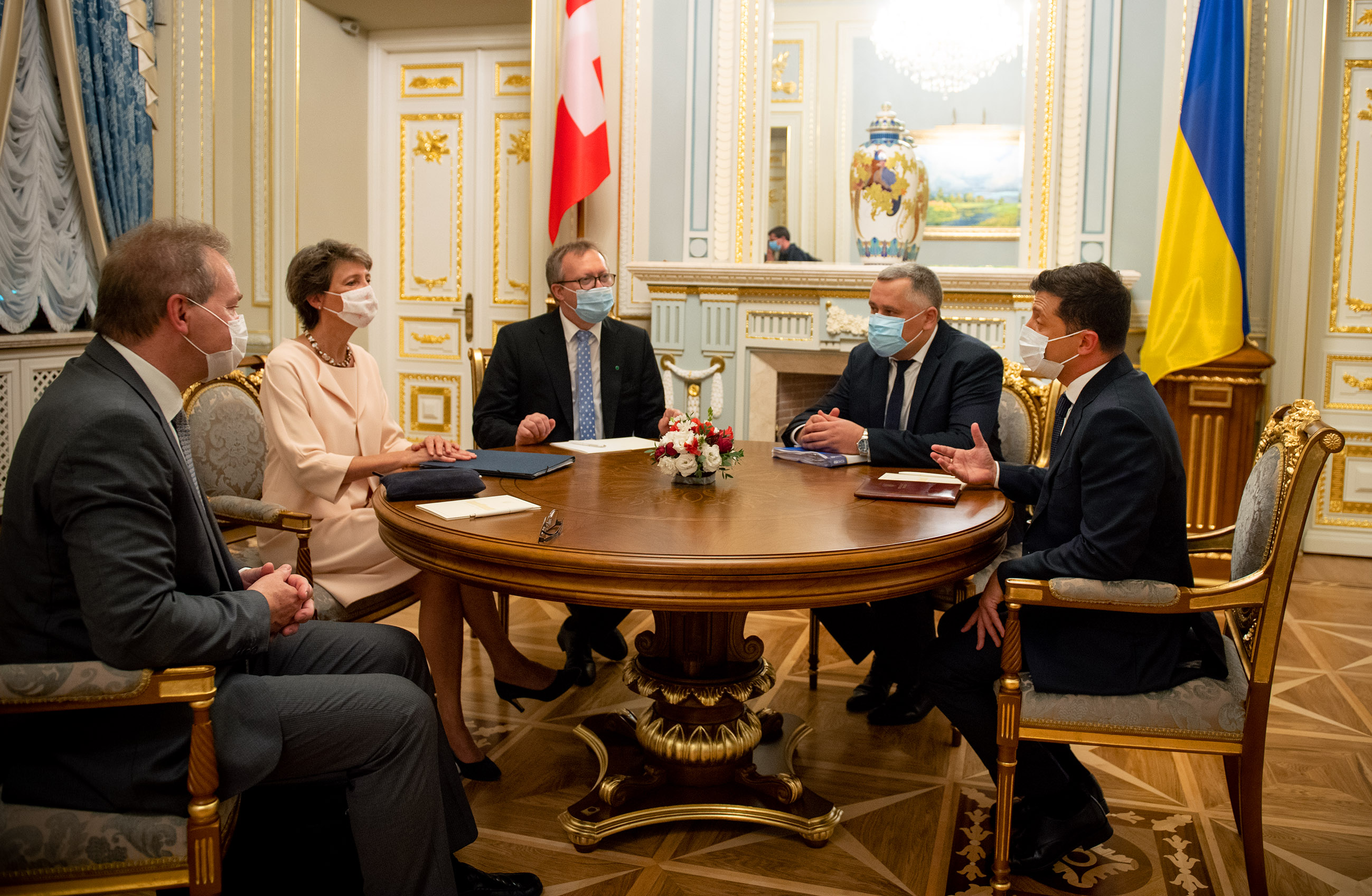 Під час перемовин сторони обговорили всі можливі напрями співпраці. Фото з сайту president.gov.ua