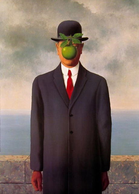 Людина-яблуко та загадкова люлька — картини-«візитівки» Рене Магрітта. Фоторепродукції надані автором