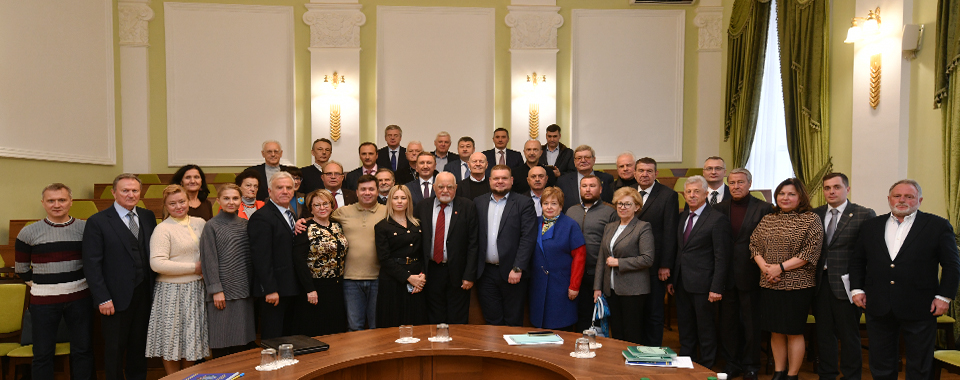 Ректори провідних закладів вищої освіти розглянули їхнє функціонування в умовах війни, подальшу тактику і стратегію в сучасних реаліях. Фото надав автор