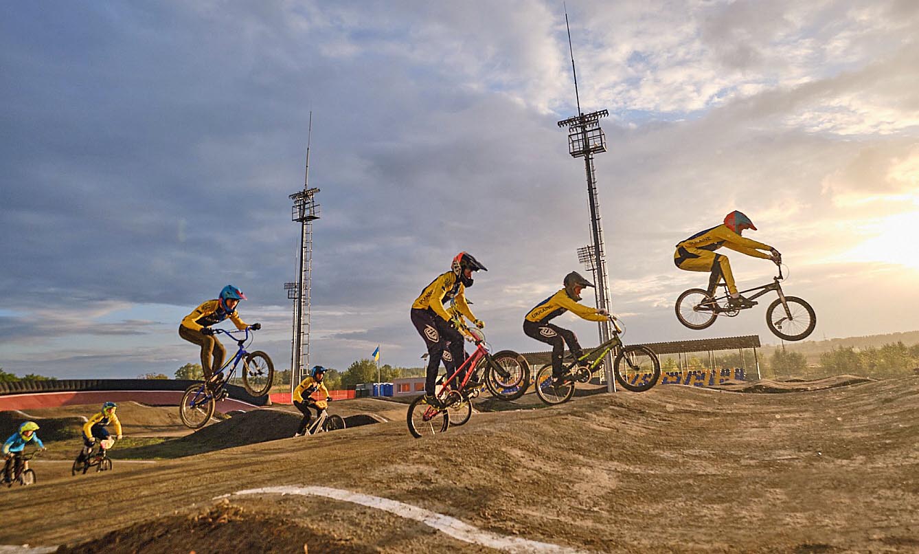 Сучасний велосипедний спортивний центр у Лимані зможе приймати змагання високого рівня. Фото з сайту slavdelo.dn.ua