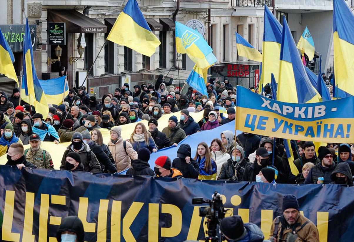 Захід зібрав людей різних політичних поглядів.  Фото з сайту times.kharkiv.ua