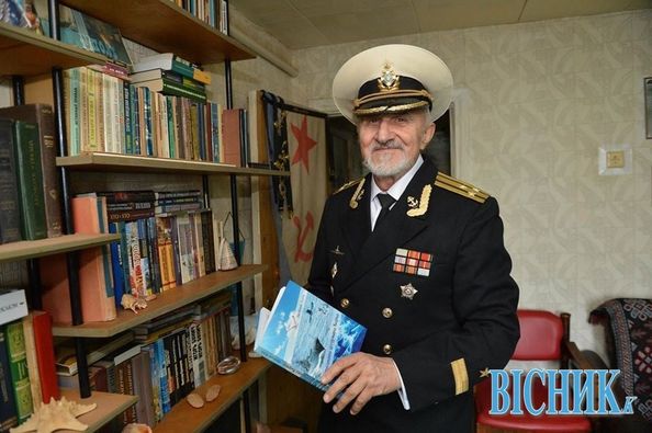 Капітан 1 рангу Євген Баль був відомий у всій окрузі своєю принциповою позицією патріота України. Фото надане автором
