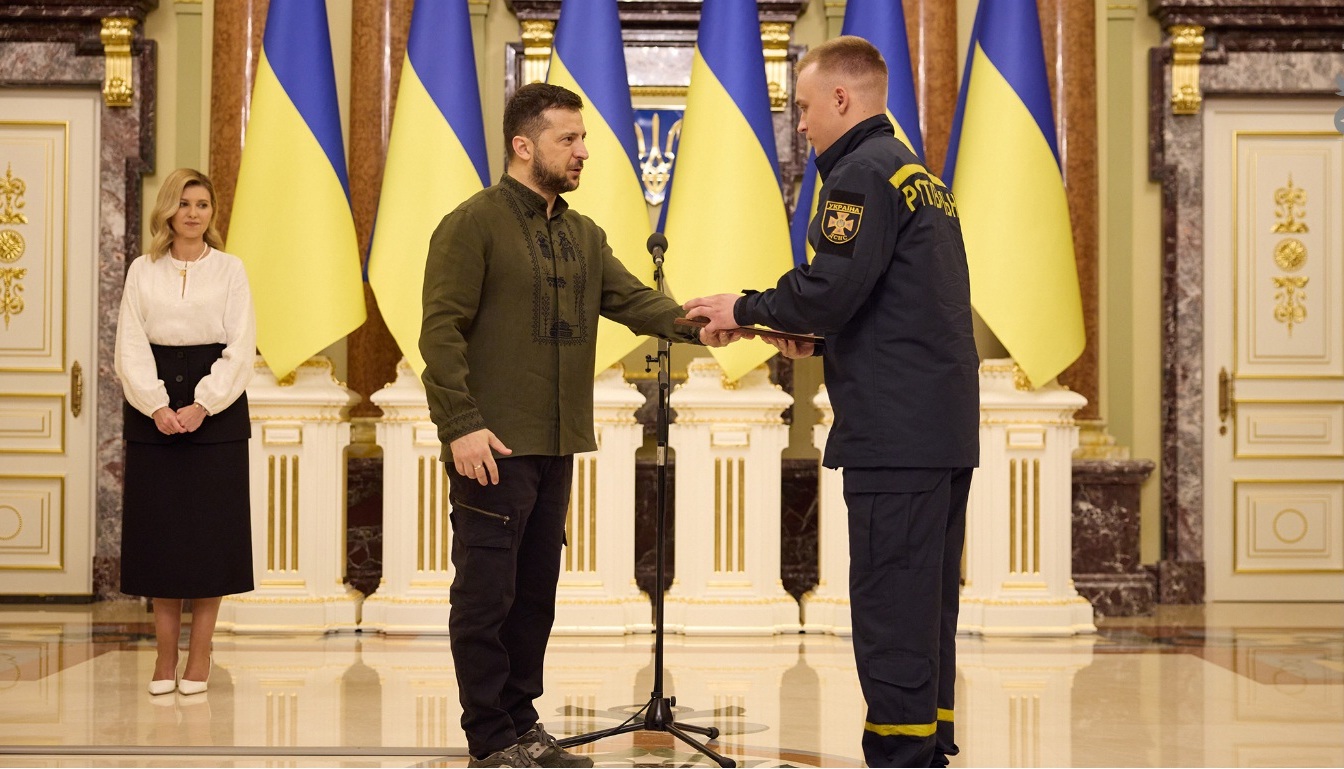 Премію «Національна легенда України» Ігор отримав з рук Президента