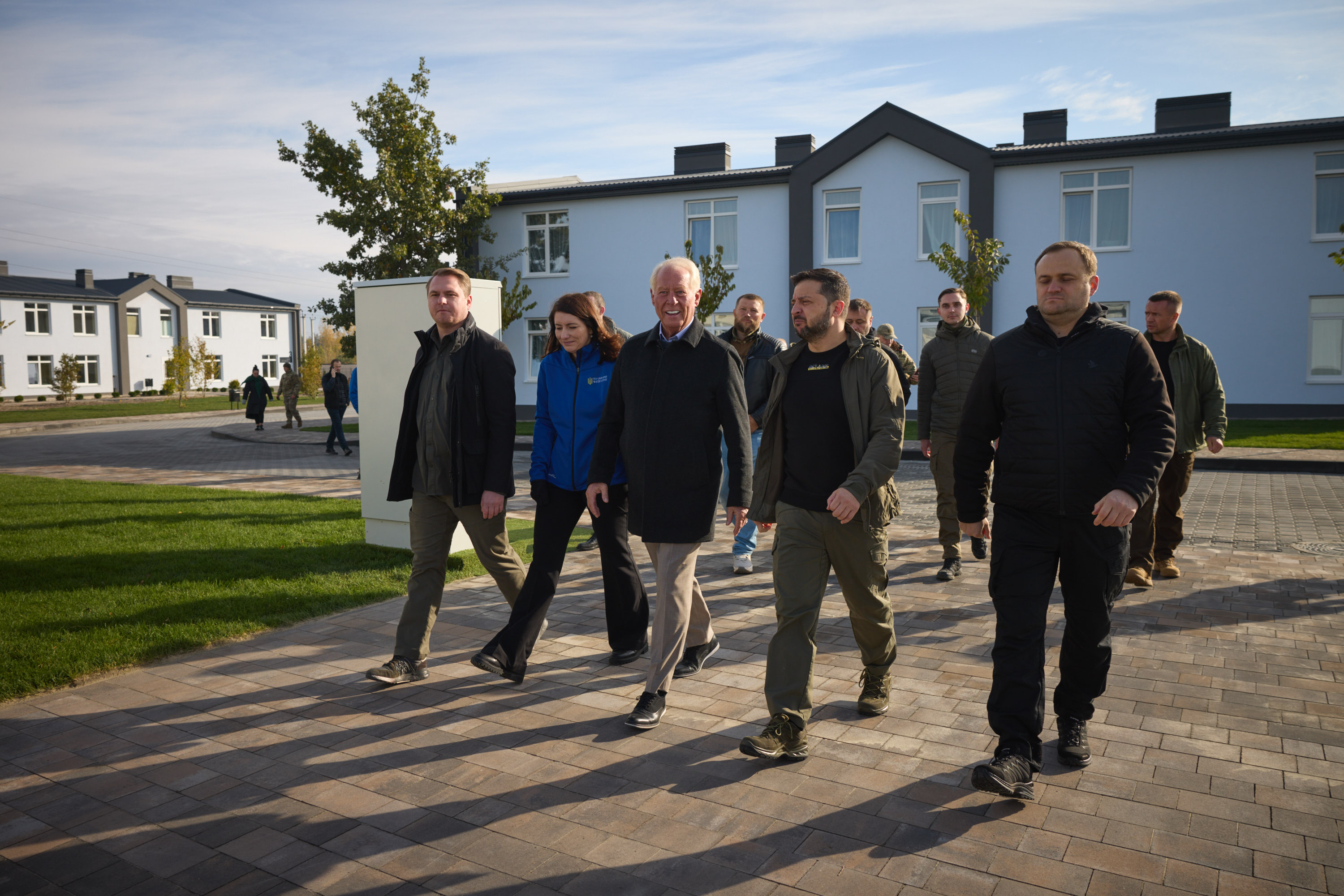 Засновник Wasatch Group Делл Лой Хансен детально розповів Володимирові Зеленському про реалізацію проєкту містечка та про плани розбудови Тарасівки. Фото з сайту president.gov.ua