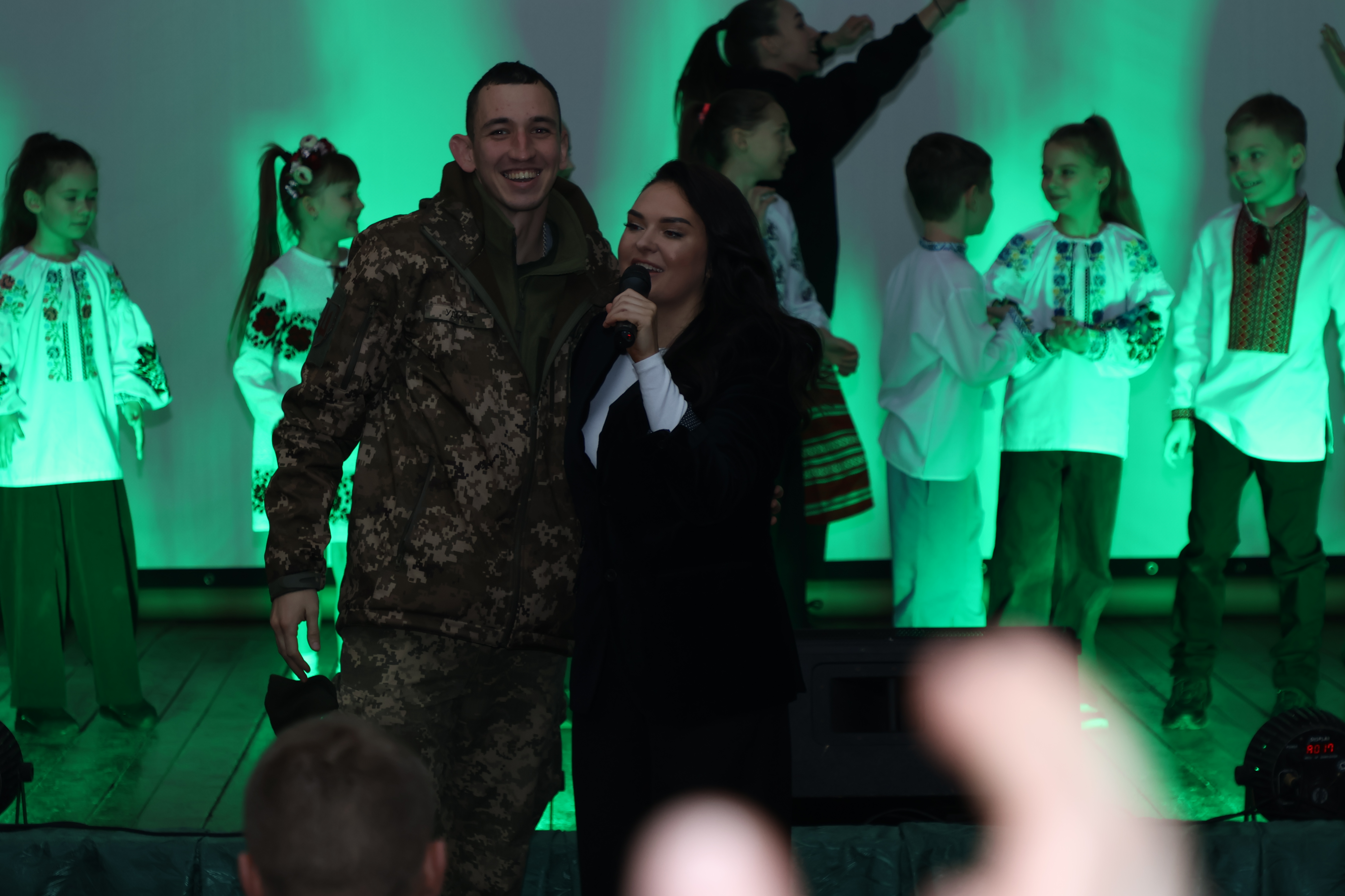 Під час святкового заходу в ВМКЦ Східного регіону. Фото Сергія Дівєєва