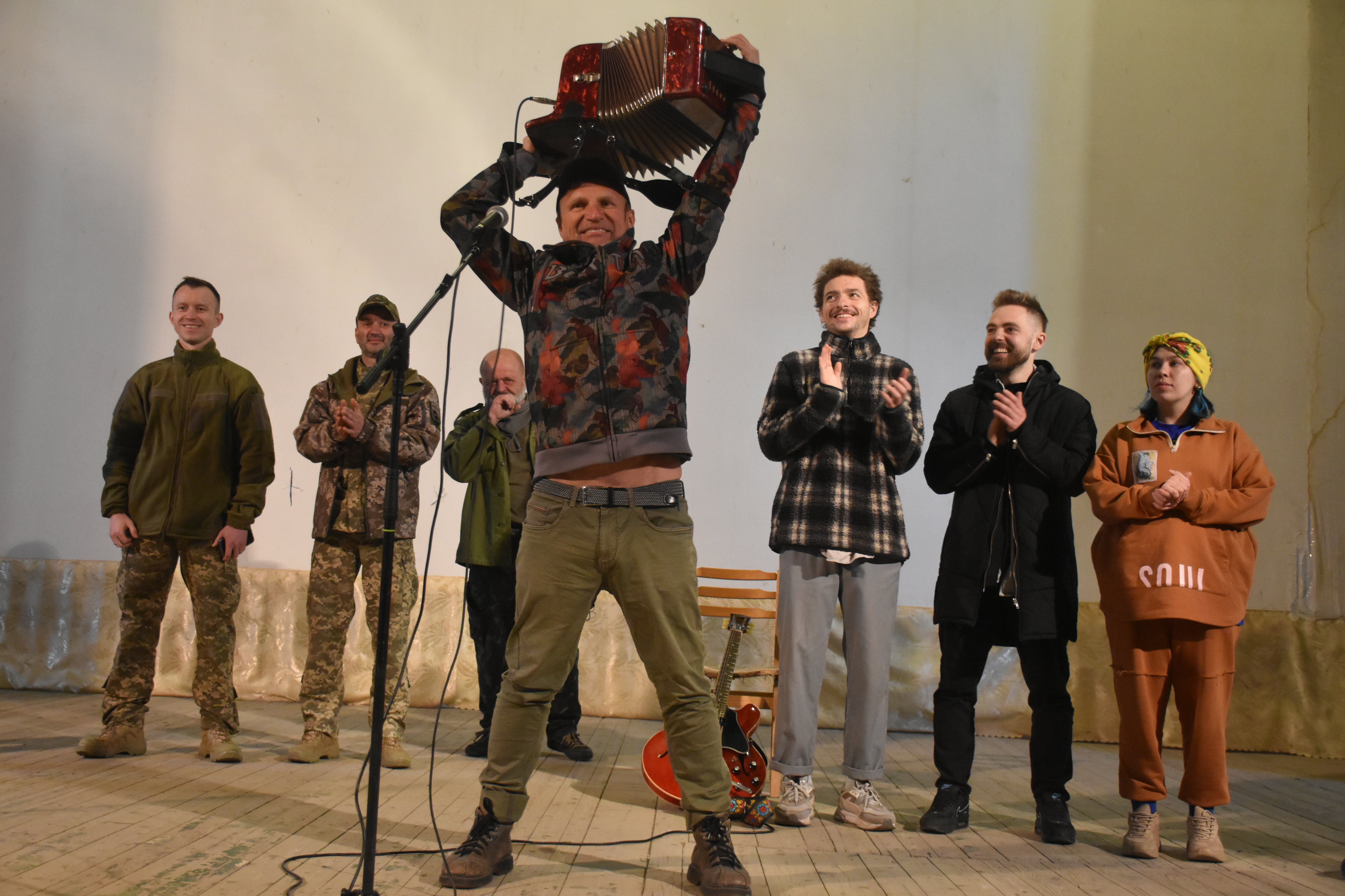 Олег Скрипка продемонстрував свою віртуозну майстерність баяніста. Фото автора