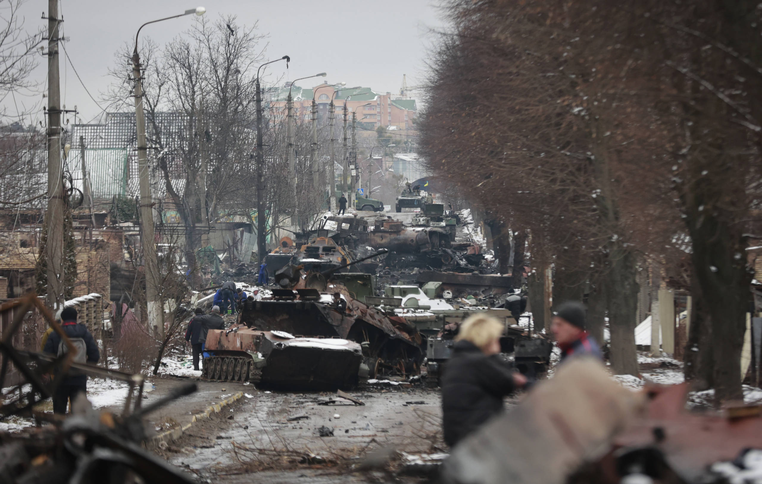 Для багатьох українців Буча під Києвом залишиться в пам`яті містом, що зупинило ворога
