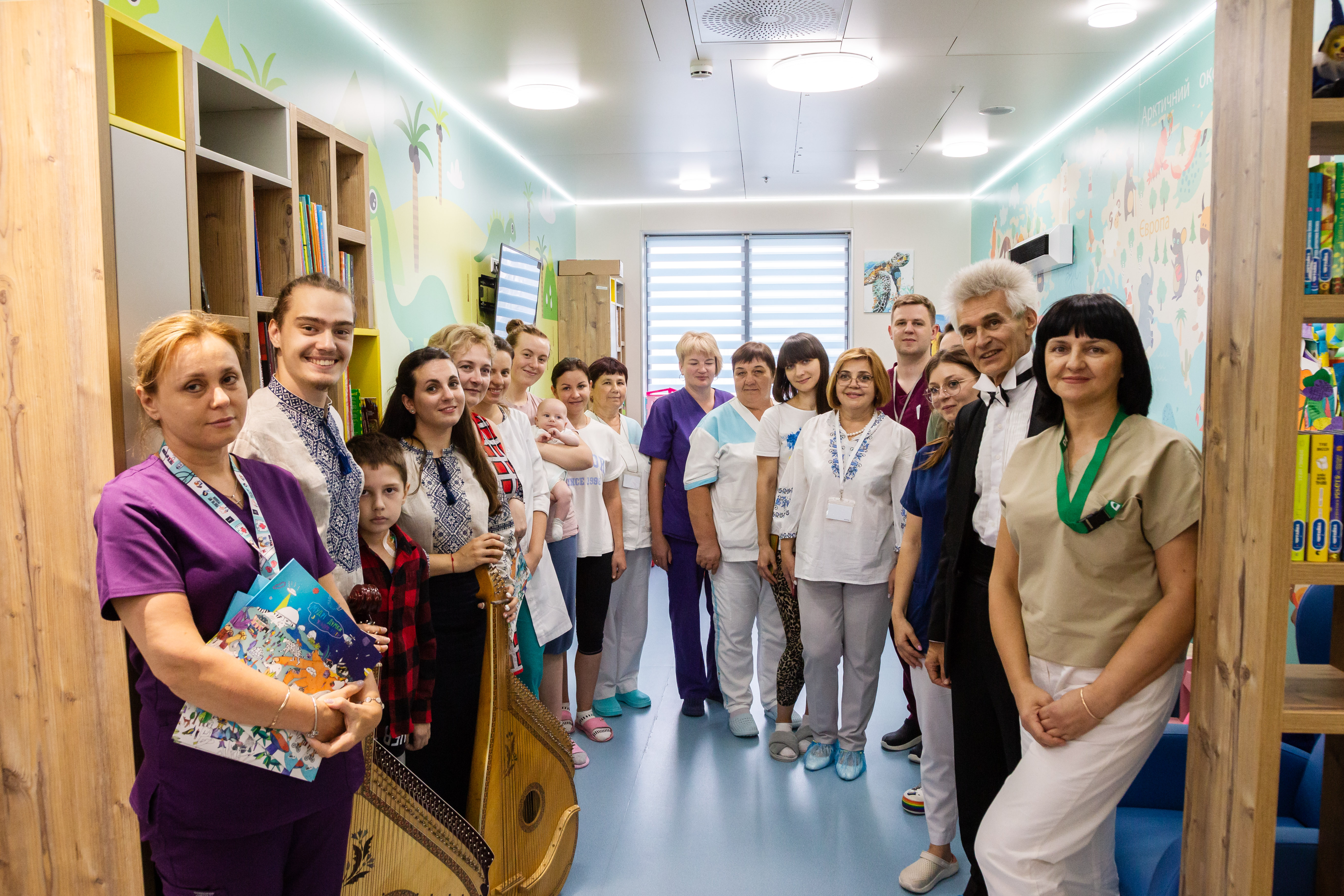 Проєкт психологічного відновлення дітей методом музикотерапії здійснюється оркестром класичної музики «Київ-Класик» під керівництвом Германа Макаренка за підтримки Українського культурного фонду, а також Управлінням поліції охорони Київської області