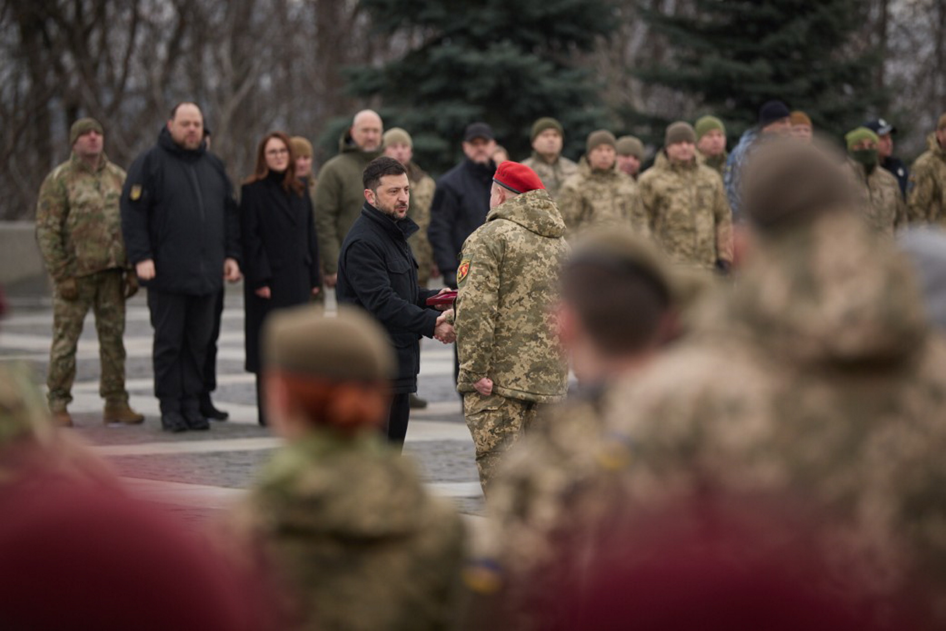Володимир Зеленський взяв участь у другому молитовному сніданку з нагоди Дня Збройних сил України. Фото з сайту president.gov.ua