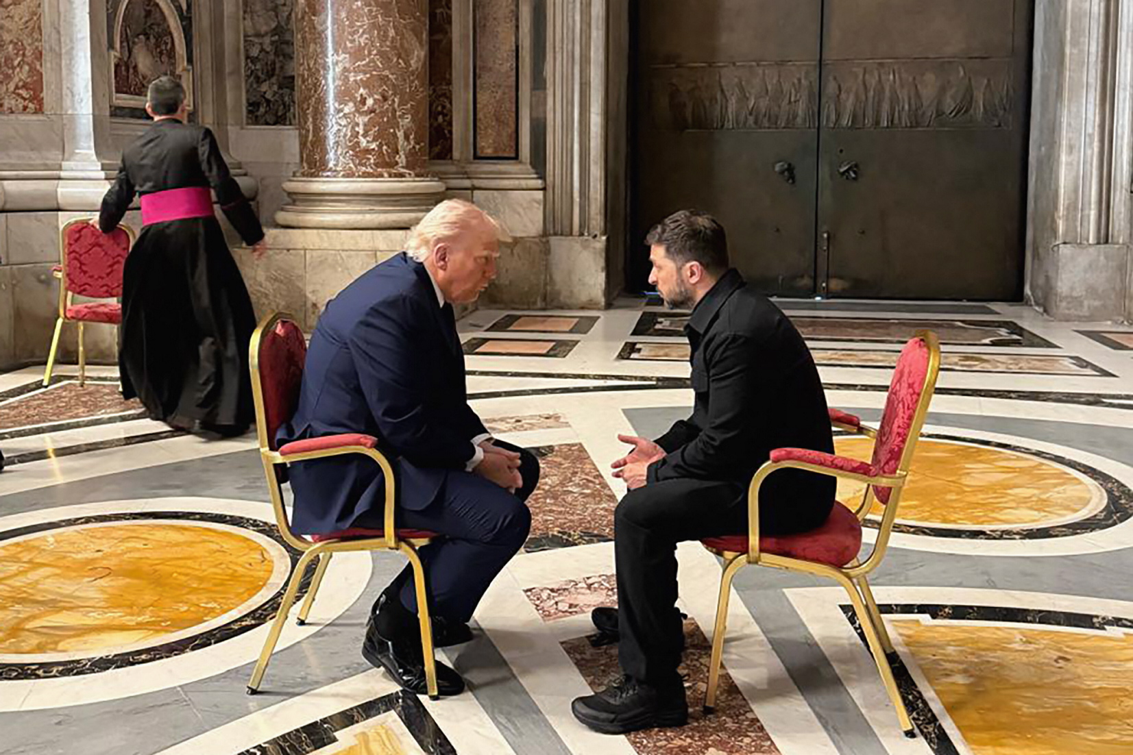 Володимир Зеленський назвав зустріч з Дональдом Трампом символічною. Фото з сайту x.com.tweetsNV 