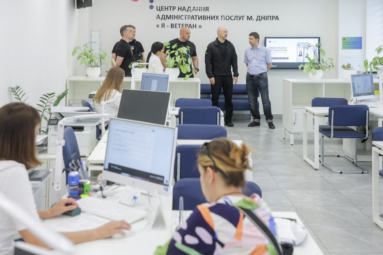 Сервіс «Я — Ветеран» забезпечує комплексне адміністративне обслуговування ветеранів та членів їхніх родин. Фото з Урядового порталу