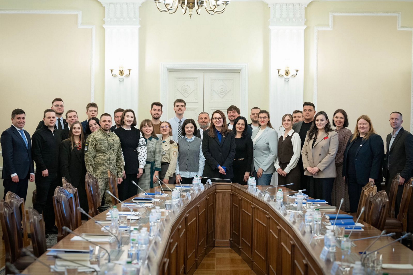 За словами  Юлії Свириденко, Національна рада стане постійним майданчиком для діалогу між державними інституціями та молоддю. Фото з Урядового порталу