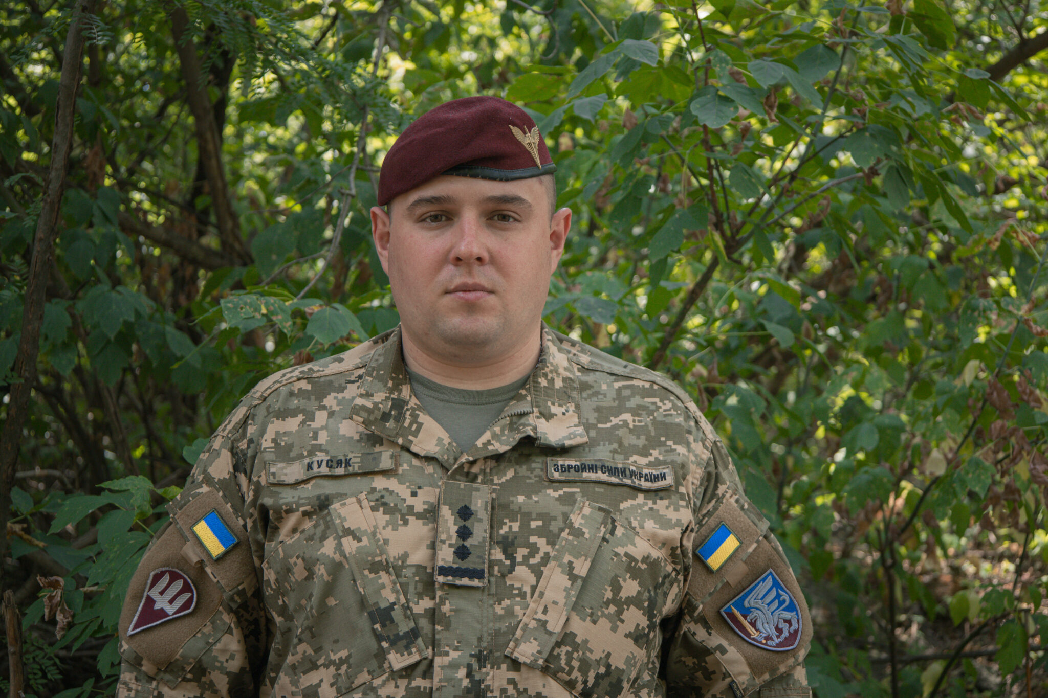 На переконання полковника, саме дисципліна і порядок допоможуть нам перемогти лютого ворога. Фото пресслужби 81 оаембр