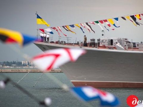 В Одесі відзначили 25-ту річницю Військово-морських сил України
