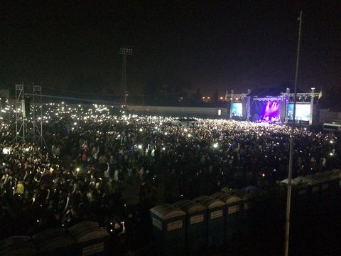 Концерт «Океану Ельзи» в Краматорську зібрав майже 50 тисяч глядачів