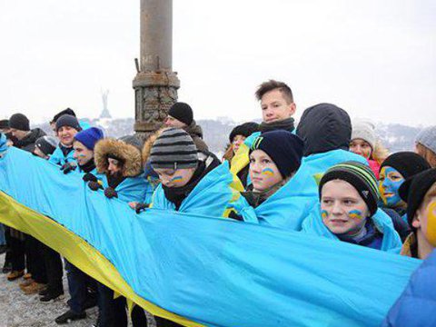 Урочистості з нагоди дня Соборності в Українському домі за участі Президента – трансляція live