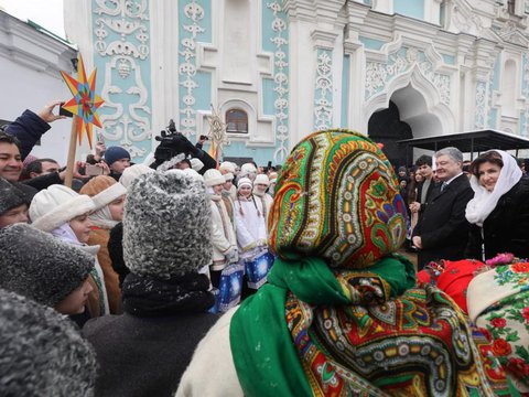  Привітання з Різдвом Христовим Президента України
