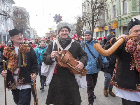 На парад вертепів у Харків з’їхалися з усієї України